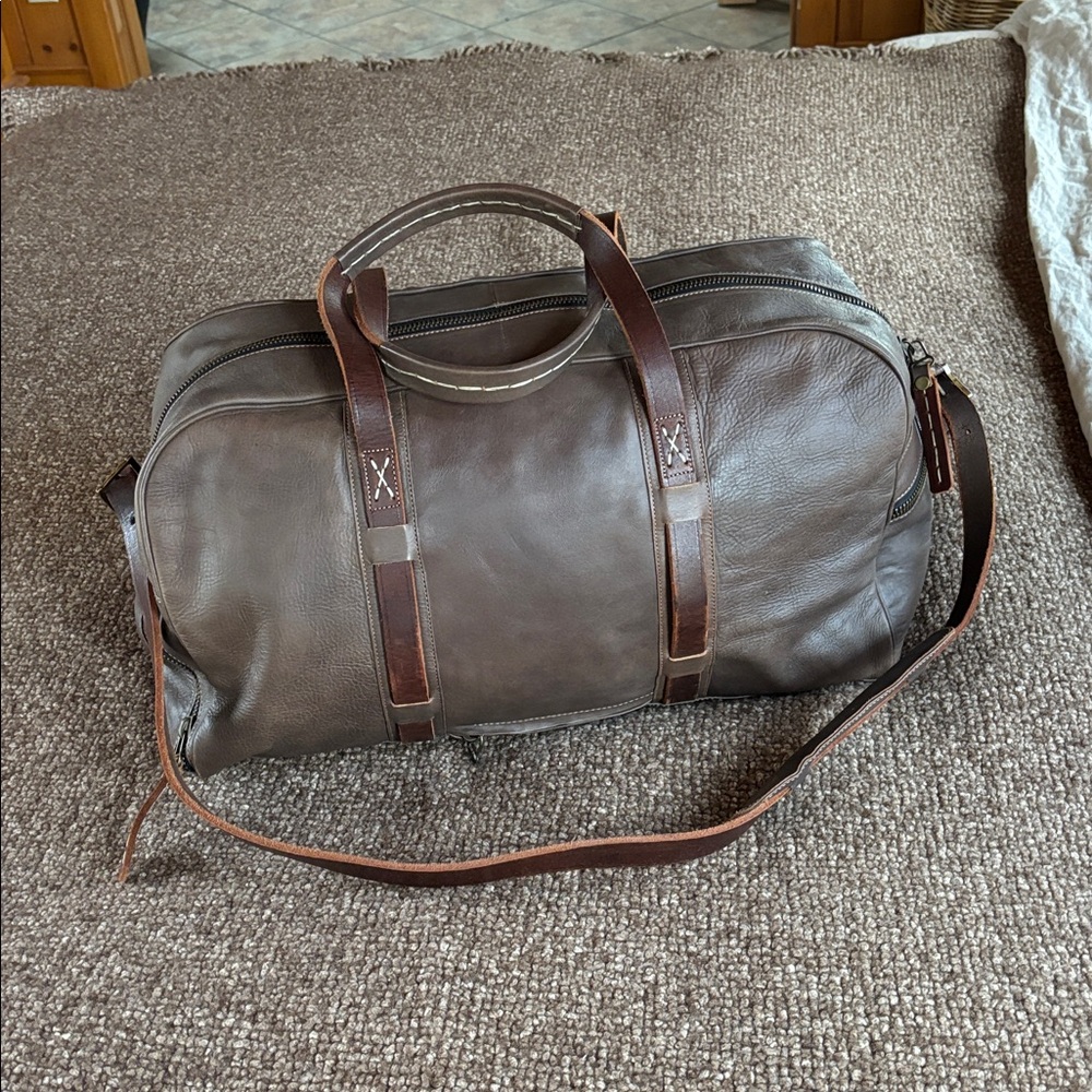 Leaders in Leather Weekender Duffel